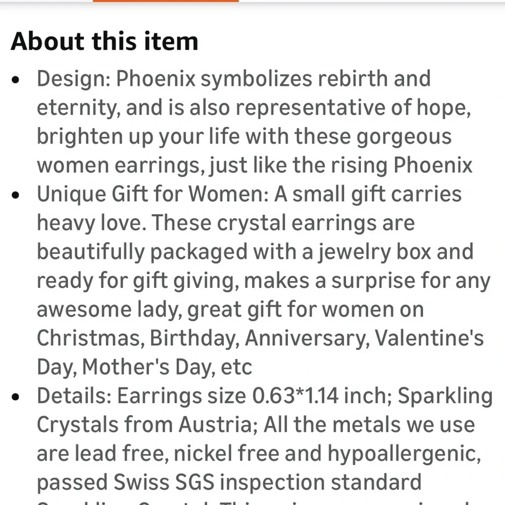 Kate Lynn Phoenix Silver drop Earrings in Bermuda Blue - Picture 6 of 8